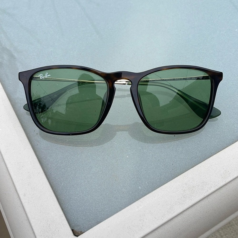 RayBan Chris Green Sunglasses
